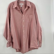 Brooks Brothers pink white long sleeve dress shirt 18.5