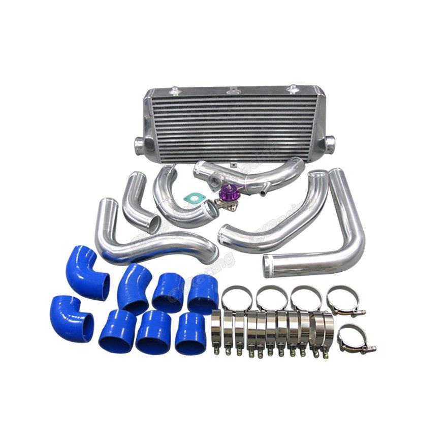 RB25 RB20 メイカー不明 インタークーラー 配管付き RB25 RB20 メイカー不明 インタークーラー 配管付き