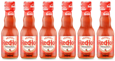 Franks RedHot Original Pepper Sauce 6x148ml Flasche
