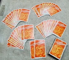 Vintage Flying Tiger Line Deck of Cards by The U.S. Playing Card Co. Full Deck