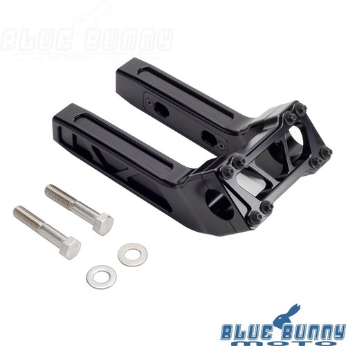Pullback Style 8" Handlebar Riser Kit For Harley Road King Sportster 883 1'' Bar - Picture 3 of 9