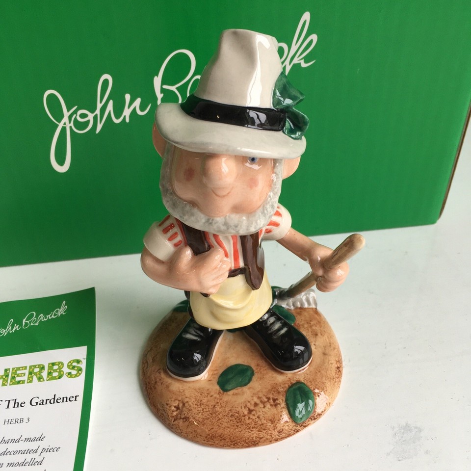 John Beswick Royal Doulton Bayleaf The Gardener Ltd Figurine w/ Box