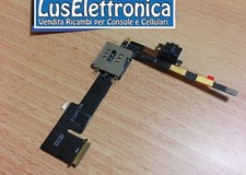 FLAT LETTORE SIM CARD + CONNETTORE JACK AUDIO CUFFIE PER IPAD 2 IPAD2