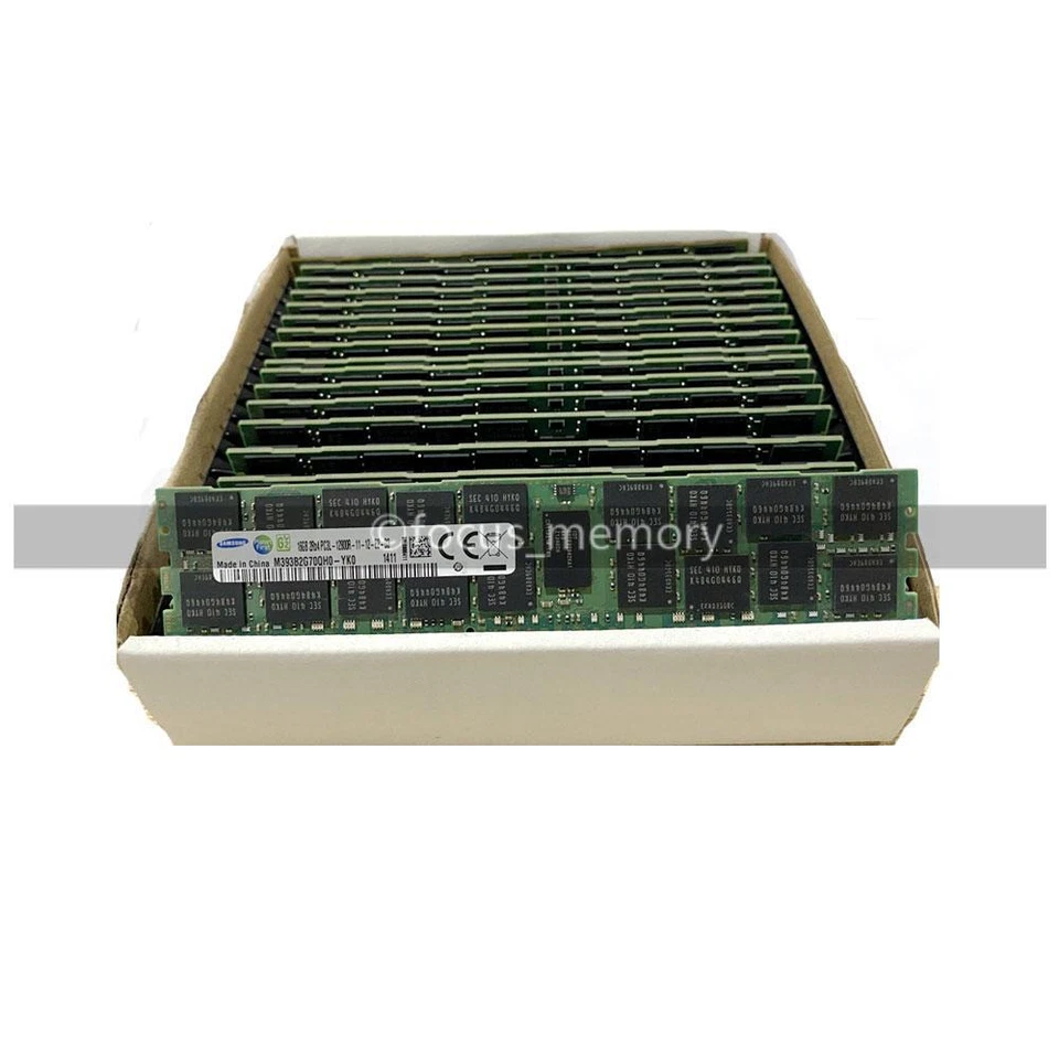 16GB/32G DDR3 1600MHZ PC3L-12800R 2Rx4 REG ECC Registered Server Memory 1.5V Lot - Image 3 of 4