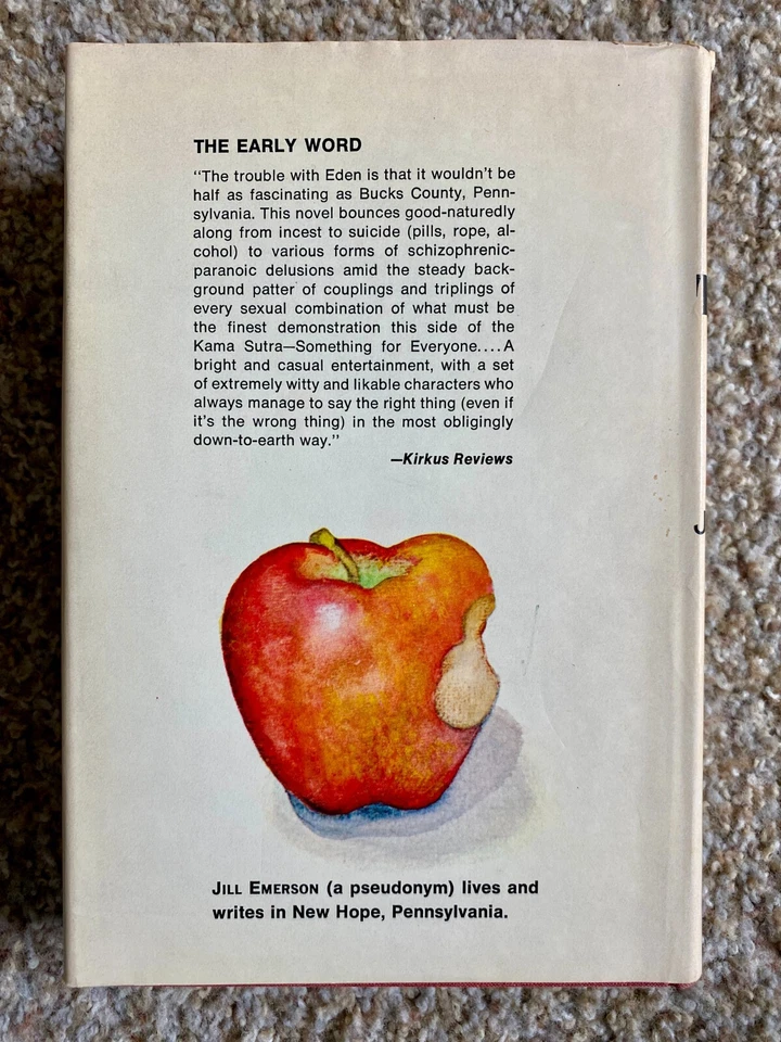 Rare/Scarce The Trouble with Eden by Jill Emerson (Lawrence Block) 1973 1st Ed. - Image 2 of 4