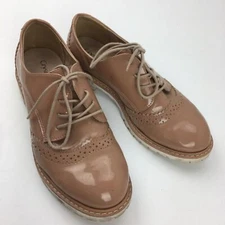 Crysalis Wingtip Women's Pink Shoes Size 8