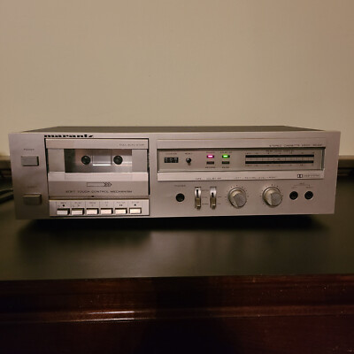PARTS/REPAIR: Marantz SD221 Stereo Cassette Deck - Powers On - VTG