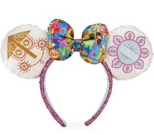 New Disney Parks Sugar Rush Mint Green Glitter Minnie Sequin Ears Headband