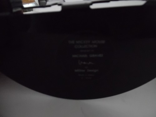 Mickey Mouse Silhouette Bookends Disney By Michael Graves Black Metal - Picture 7 of 12