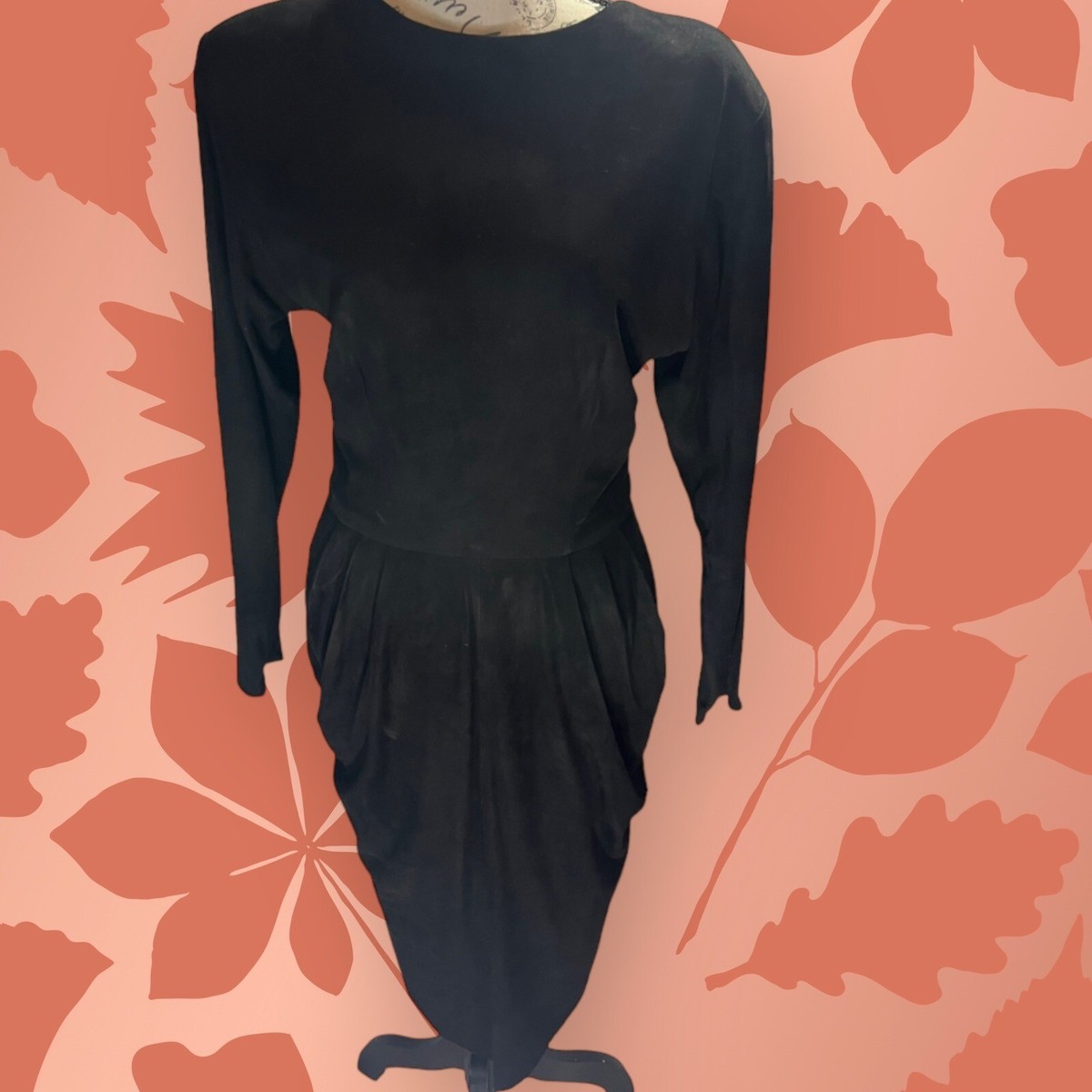 Vintage Ruth Wagner Leather Dress