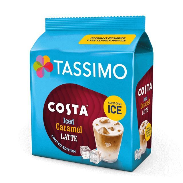 TASSIMO Costa Iced Caramel Latte (1 