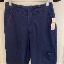NWT ANTHROPOLOGIE PILCRO DARK Wash Utility High Rise Pants Jeans Size 26