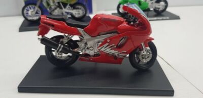 Kawasaki Ninja ZX-12 KLX 250SR Maisto Motorbike 1:18 diecast model
