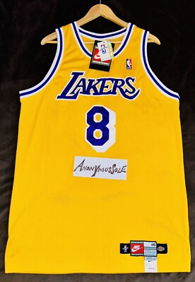 100% Authentic Kobe Bryant Nike 98 99 Los Angeles Lakers Pro Cut