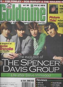 4 2 04 Issue Of Goldmine Magazine Spencer Davis Group Cover Steve Winwood Ebay