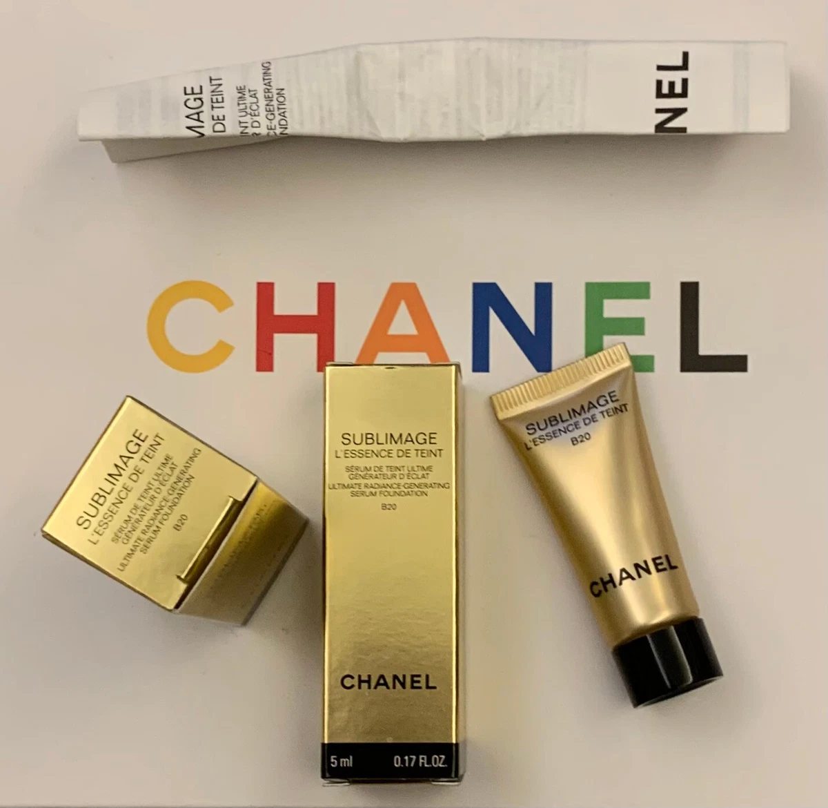 Order onlineEPACK Sublimage LEssence De Teint Serum Foundation Br12 Bd01, chanel sublimage l
