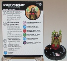 SPIDER-PHARAOH 068 Spider-Man and Venom Absolute Carnage HeroClix CHASE RARE