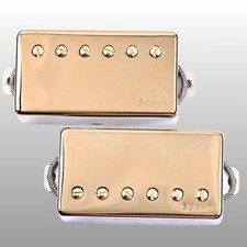 Genuine Super 58 S58 Humbucker Pickup Neck Bridge Set Braided Wire For Ibanez