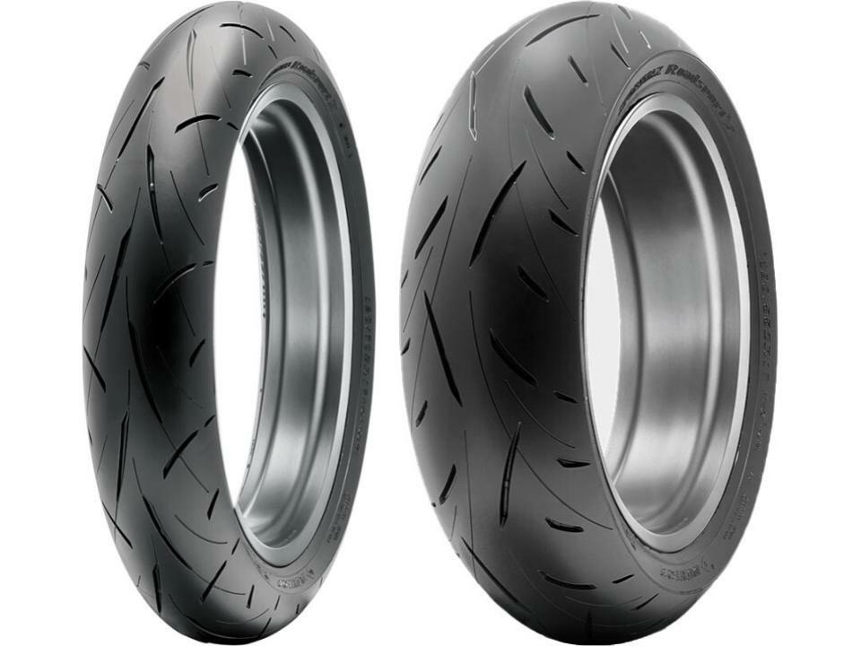 ダンロップ　ロードスポーツ2 120 70 17 180 55 17 2本セット DUNLOP （120/70ZR17 ＆ 180/55ZR17） ダンロップ ロード