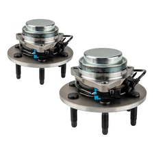 2WD Pair Front Wheel Bearing Hub for Chevy GMC Silverado Sierra 1500 Yukon Tahoe