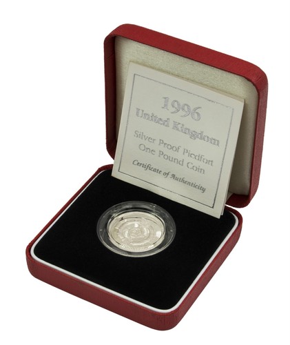 SILVER PROOF PIEDFORT £1 ONE POUND COINS CHOICE OF YEAR 1983 TO 2015 WITH COA - Picture 11 of 26
