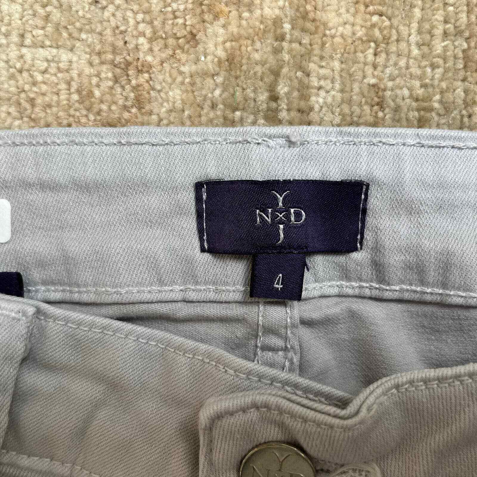 NYDJ Clarissa Ankle Jeans Light Grey Women&rsquo;s Jeans Size 4 Womens