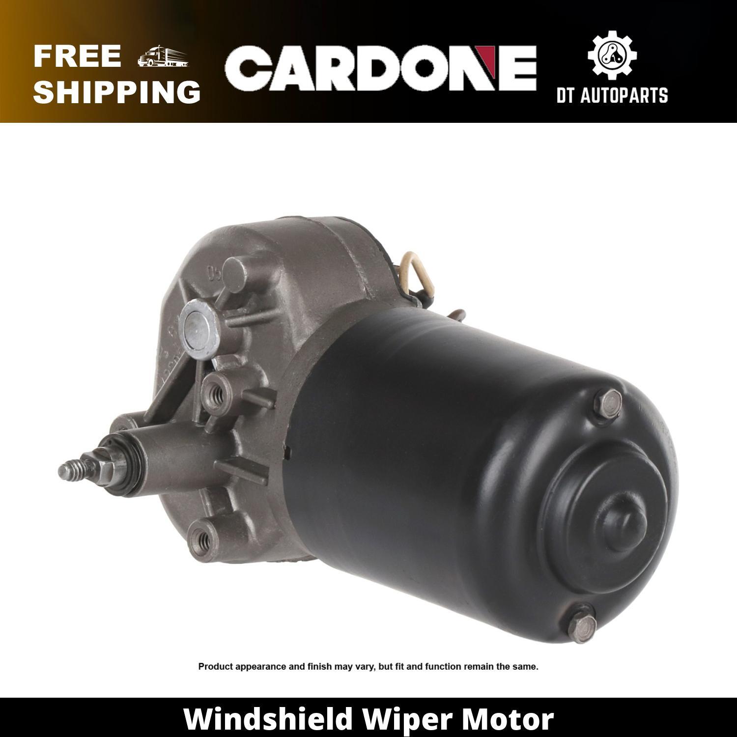 For 1989 Chrysler TC Maserati Windshield Wiper Motor Front Cardone