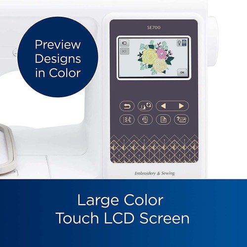 Brother SE700 Sewing and Embroidery Machine with Bonus Items and Design CD - Picture 5 of 13