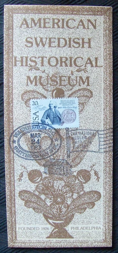 USA FDC Treaty of Amity and Commence Between US and Sweden 1783-1983