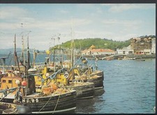Scotland Postcard - Part of The Fishing Fleet, Oban, Argyllshire  RR393