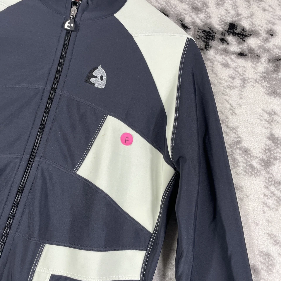 Etxeondo Cycling Jacket Womens Size Extra Large Colorblock Stretch Full Zip - Image 3 of 4