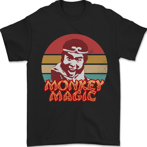 T-shirt Homme 100% Coton Avec Motif Chimpanzé - Marque Gil Dan Modèle G5000