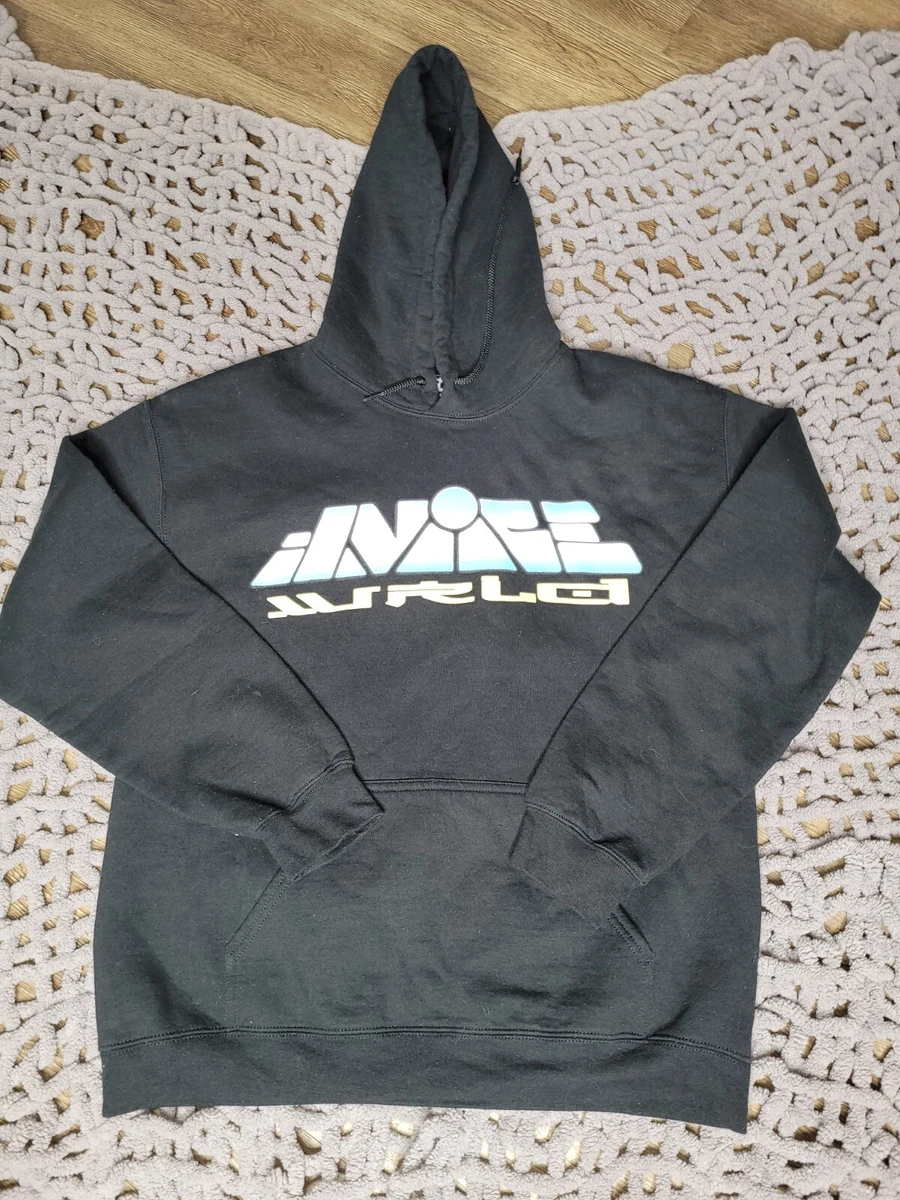 Juice WRLD Club 999 Death Race For Love Concert Black Double Sided Hoodie MEDIUM