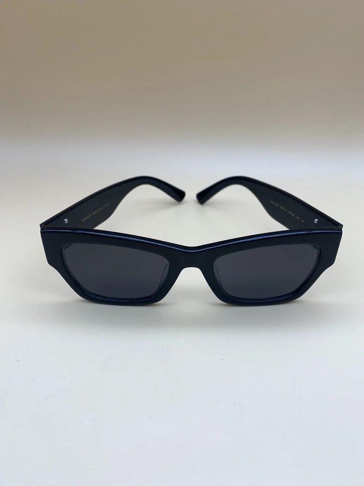 Versace Vintage Black Square Sunglasses MOD. 4358 GB1 /87 Size .52/22 140 - Image 2 of 4