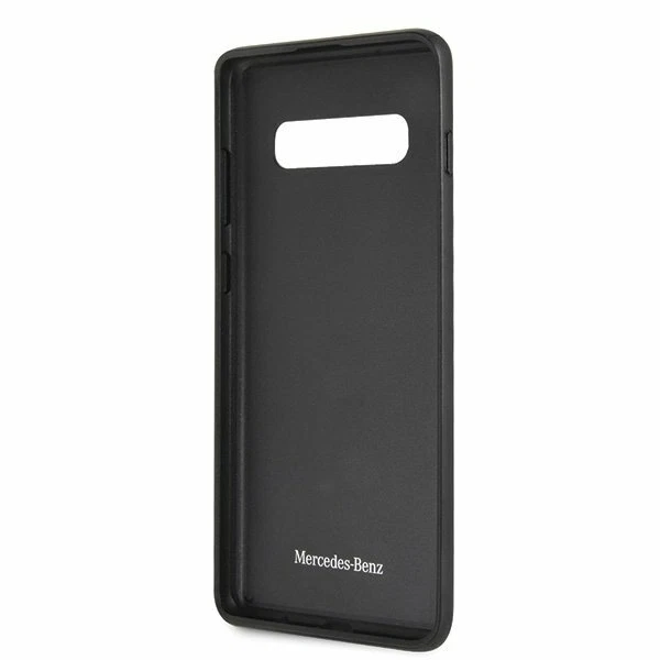 Capa dura carbono preta logotipo Mercedes-Benz Galaxy S10+ Plus DYNAMIC LINE - Imagem 4 de 4