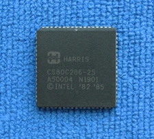 1pcs CS80C286-25 25Mhz 16Bit 286 Type Microprocessor-CPU PLCC-68