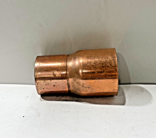 1-1/4" x 1" Coupling Reducer C x C Sweat Ends COPPER PIPE FITTING PSI-6D1