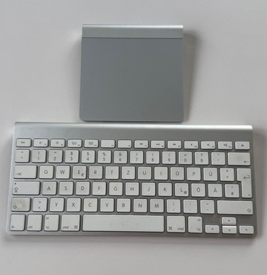 Apple Set Magic Keyboard A1314 + Magic Trackpad A1314 3.0Vdc Deutsch Bluetooth