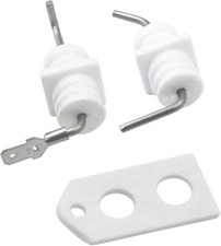 104000012 Flame Rod Electrode Kit For Rinnai tankless water heater parts White