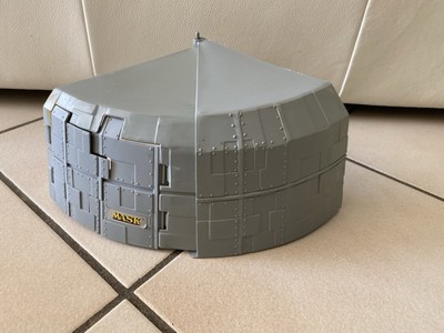 Maske Kenner Vintage Base BOULDER HILL Hangar Ersatzteile lose 1985 guter Zustand!