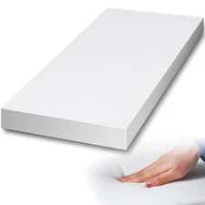 72 x 30 x 6 Inches Replacement Cushion Couch High Density Upholstery Foam Pad...