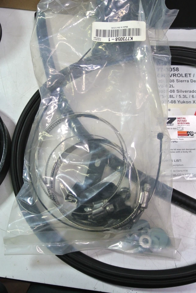 K&N 77-3058KP Performance Air Intake System For 07-08 Chevy/GMC/Cadillac 5.3L - Image 3 of 4