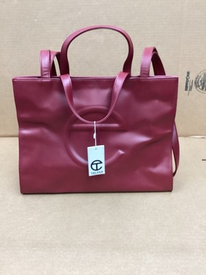 Telfar Shopping Shoulder Bag Medium - Oxblood Red