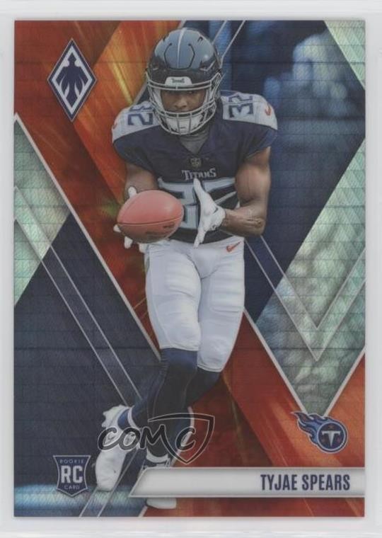 2023 Panini Phoenix Rookies Fire Burst 97/340 Tyjae Spears #129 2l4