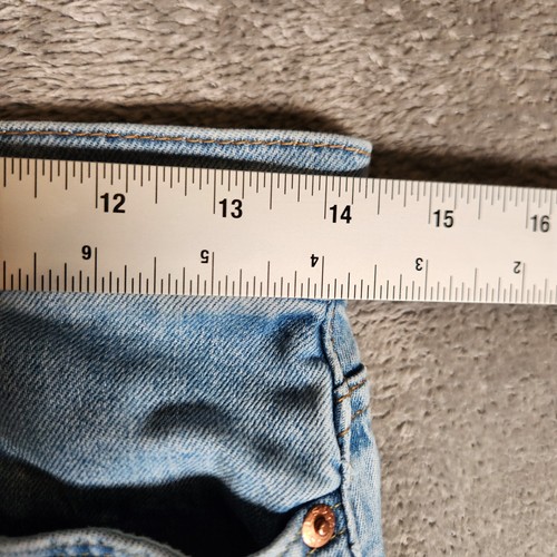 Levi's 511 Jeans Uomo 28X31 (Tag 28X32) Blu Slim Pantalone Dritto Denim - Foto 2 di 20
