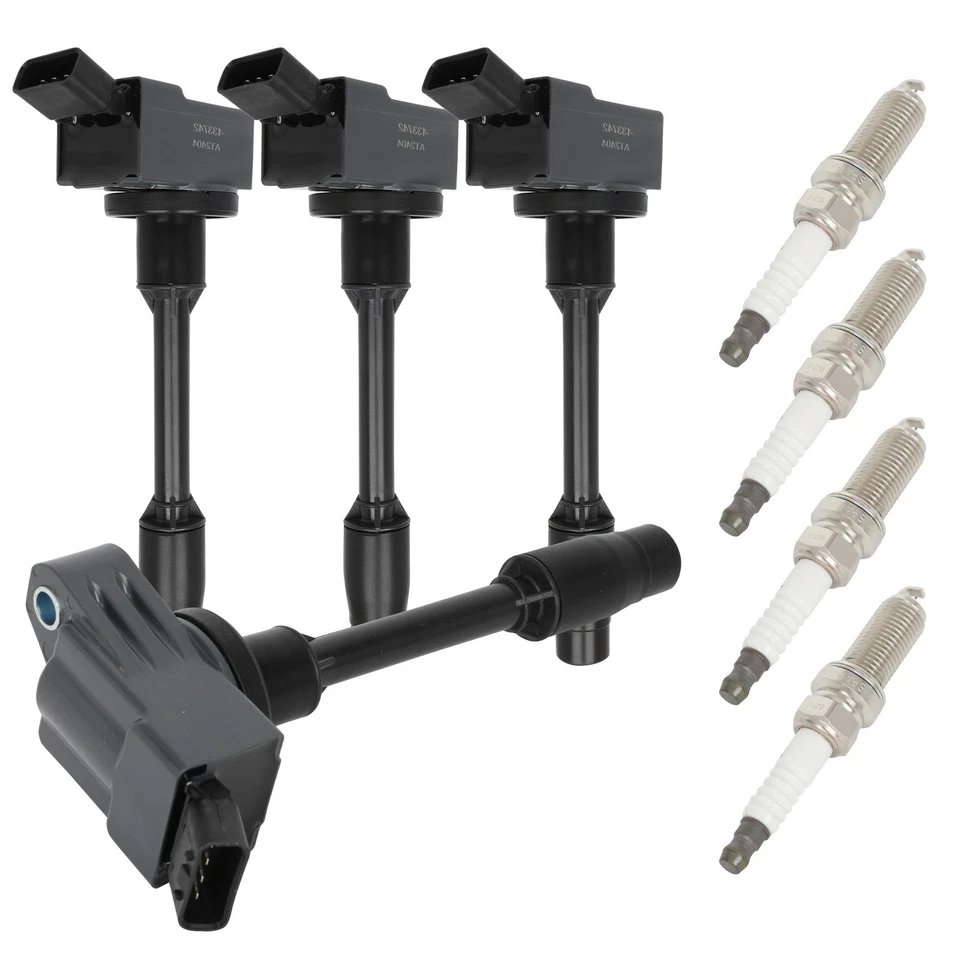 4pcs Ignition Coil & Spark Plug For Toyota Prius Prime 2017-2020 1.8L Foto 2 de 4