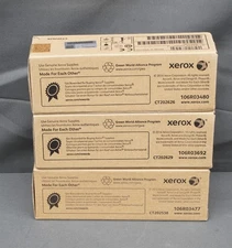 Genuine Xerox Phaser 6510 WorkCentre 6515 High Capacity Toner - Lot Of 3    (R6)