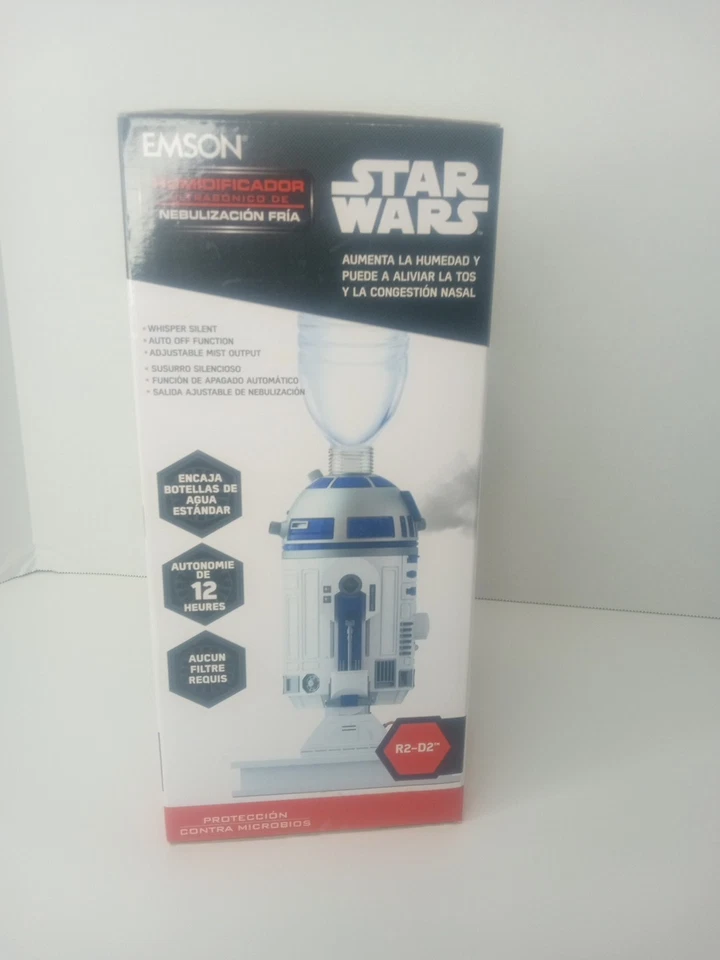 Emson 星球大战 R2-D2 超声波冷雾加湿器 适合标准水壶 — 第 3/4 张图片