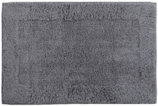 Image of Cotton Bath Mat Soft Absorbent 40x60 50x80 Silver Stone Grey Black Washable