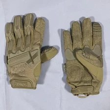Mechanix Wear M-Pact Gloves XL Tactical Work Utility Impact Protection Tan US 11